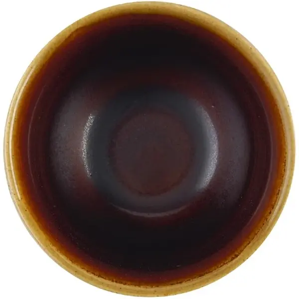 Sauspotjes | NOURISH | Keramiek | Zwart | 6cl | 12 Stuks | Ø69x40(h)mm