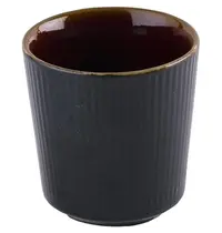 Churchill Kopjes | NOURISH | Keramiek | Zwart | 29cl | 12 Stuks | Ø85x90(h)mm