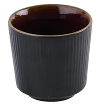Churchill Kopjes | NOURISH | Keramiek | Zwart | 23cl | 12 Stuks | Ø82x78(h)mm