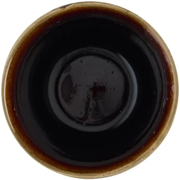 Kopjes | NOURISH | Keramiek | Zwart | 11cl | 12 Stuks | Ø65x73(h)mm
