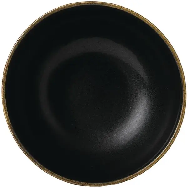 Kommen | NOURISH | Porselein | Bruin | 77cl | 6 Stuks | Ø155x70(h)mm