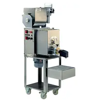 Diamond Pastamachine | Elektrisch | 25-35kg/u | Incl. 4 Matrijzen | 2.1kW (400V) | Wielen (Geremd) | 550x580x1550(h)mm