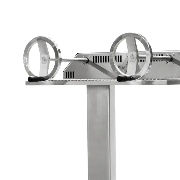 In-/Opbouw Houtskoolgrill | PARRILLA BI | Oppervlak 1000x620 | Verstelbare Grillhoogte/-Hoek | 1250x760x980(h)mm