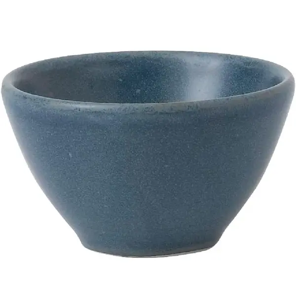 Sauspotjes | NOURISH | Porselein | Blauw | 6cl | 12 Stuks | Ø70mm
