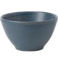 Churchill Sauspotjes | NOURISH | Porselein | Blauw | 11cl | 12 Stuks | Ø85mm 