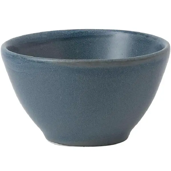 Sauspotjes | NOURISH | Porselein | Blauw | 11cl | 12 Stuks | Ø85mm