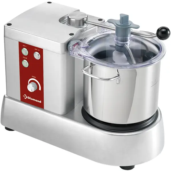 Cutter | 5.3L | Regelbare Snelheid (600-2.800RPM) | 0.6kW (230V) | 304x457x362(h)mm