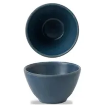 Churchill Kommen | NOURISH | Porselein | Blauw | 24cl | 12 Stuks | Ø102mm