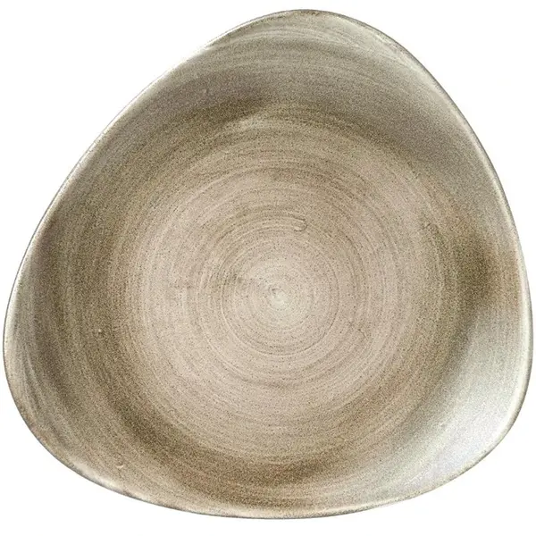 Borden | STONECAST PATINA | Porselein | Taupe | 12 Stuks | Ø265mm