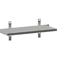 Diamond Wandschap | RVS | 1 Niveau | Diepte 400 | Breedte 1000-2000 | Verstelbare Hoogte | Incl. Wandbevestiging