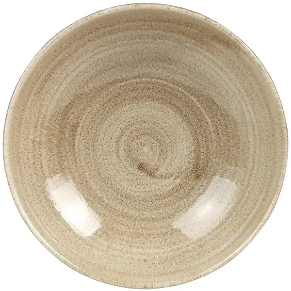 Coupeschalen | STONECAST PATINA | Porselein | Taupe | 42cl | 12 Stuks | Ø182x30(h)mm