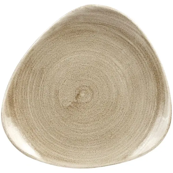 Borden | STONECAST PATINA | Porselein | Taupe | 12 Stuks | Ø192mm