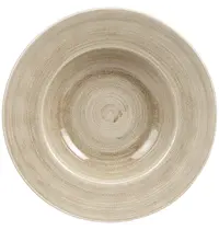 Churchill Diepe Borden | STONECAST PATINA | Porselein | Taupe | 12 Stuks | Ø280mm