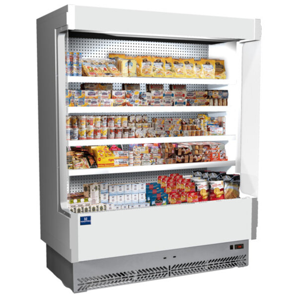 Wandkoeling | VULCANO | Grijs | +3°C/+5°C | Geventileerd | 5 Schappen | 1.45kW | Intern Nachtgordijn | 1330x600x1970(h)mm