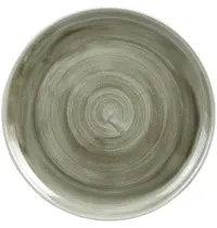 Churchill Coupeborden | STONECAST PATINA | Porselein | Groen | 6 Stuks | Ø324mm