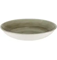 Churchill Coupeschalen | STONECAST PATINA | Porselein | Groen | 42cl | 12 Stuks | Ø182x30(h)mm 