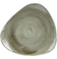 Churchill Borden | STONECAST PATINA | Porselein | Groen | 6 Stuks | Ø311mm 
