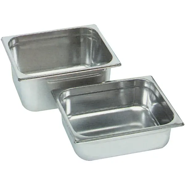 GN-Bak | RVS | 1/2 GN | Hoogte 65mm | 325x265x65(h)mm