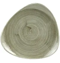 Churchill Borden | STONECAST PATINA | Porselein | Groen | 12 Stuks | Ø192mm