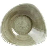 Churchill Kommen | STONECAST PATINA | Porselein | Groen | 60cl | 12 Stuks | Ø235mm 