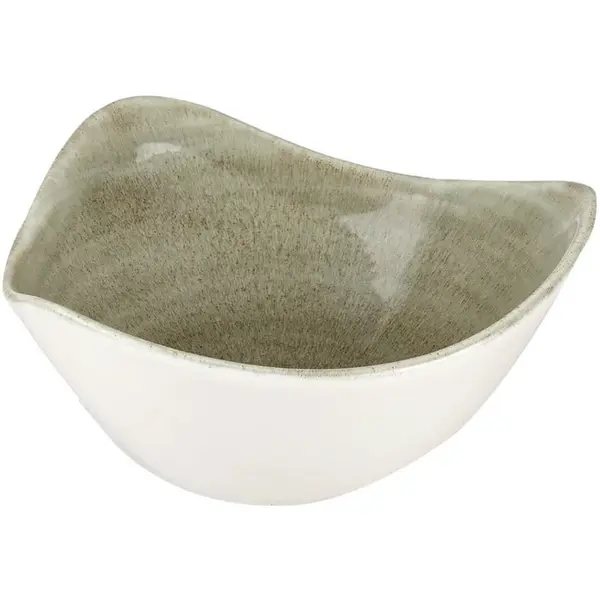 Kommen | STONECAST PATINA | Porselein | Groen | 26cl | 12 Stuks | Ø153mm