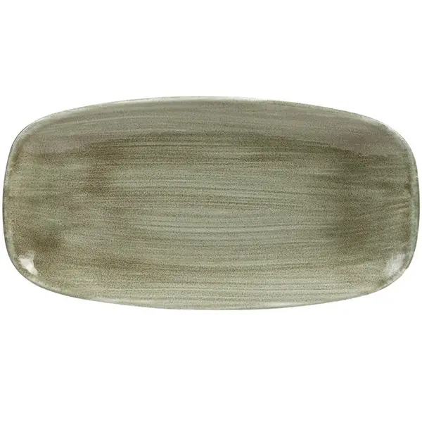 Borden | STONECAST PATINA | Porselein | Groen | 12 Stuks | 298x153mm