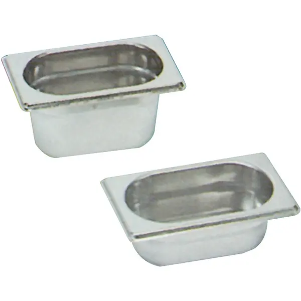 GN-Bak | RVS | 1/9 GN | Hoogte 65mm | 176x108x65(h)mm