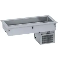 CombiSteel Gekoelde Bak | DROP-IN | 5/1 GN - 160mm | 0°C/+8°C | Statisch | 1765x610x632(h)mm