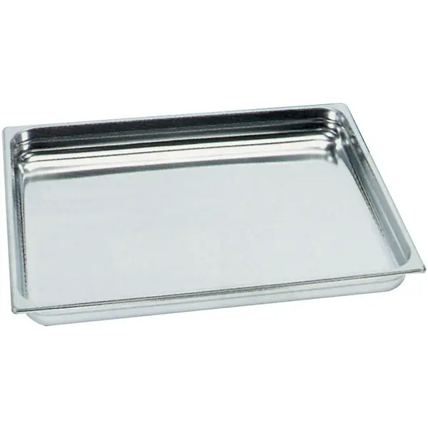 GN-Bak | RVS | 2/1 GN | Hoogte 65mm | 650x530x65(h)mm