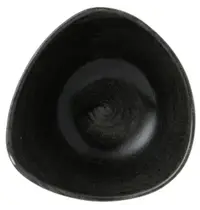 Churchill Kommen | STONECAST PATINA | Porselein | Zwart | 37cl | 12 Stuks | Ø185mm
