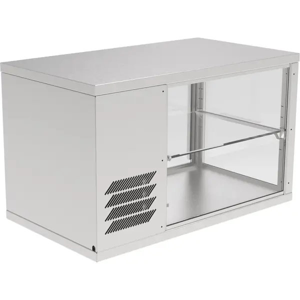 Koelvitrine | AKV-S | 123L | RVS | +6°C/+12°C | Geforceerd | 2 Niveaus | 910x510x545(h)mm