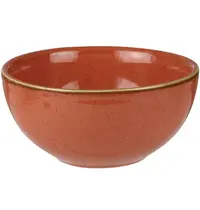 Churchill Soepkommen | STONECAST | Keramiek | Oranje | 47cl | 12 Stuks | Ø132x63(h)mm 