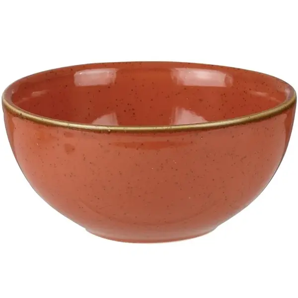 Soepkommen | STONECAST | Keramiek | Oranje | 47cl | 12 Stuks | Ø132x63(h)mm