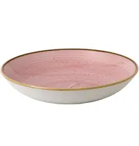 Churchill Coupeschalen | STONECAST | Keramiek | Lichtroze | 114cl | 12 Stuks | Ø248x36(h)mm 