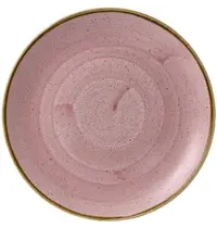 Churchill Coupeborden | STONECAST | Keramiek | Lichtroze | 12 Stuks | Ø275mm