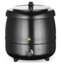 HENDI Soepketel | Zwart | 8L | 0.44kW | Ø340x360(h)mm