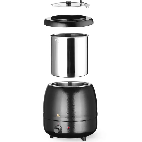 Soepketel | Zwart | 8L | 0.44kW | Ø340x360(h)mm