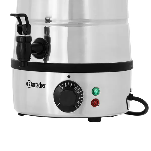 Heetwaterdispenser | RVS | 5L | 30°C/100°C | 1.8kW (230V) | Enkelwandig | 280x270x400(h)mm
