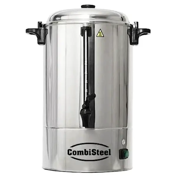 Koffiepercolator | RVS | 6L | 1.2kW (230V) | Dubbelwandig | 231x346x480(h)mm