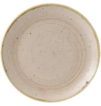 Churchill Coupeborden | STONECAST | Keramiek | Crème | 12 Stuks | Ø217mm