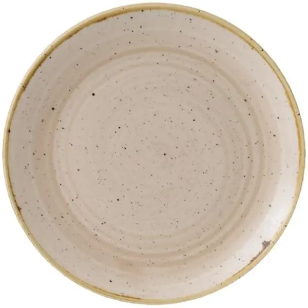 Coupeborden | STONECAST | Keramiek | Crème | 12 Stuks | Ø217mm