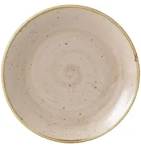 Churchill Coupeborden | STONECAST | Keramiek | Crème | 12 Stuks | Ø165mm 