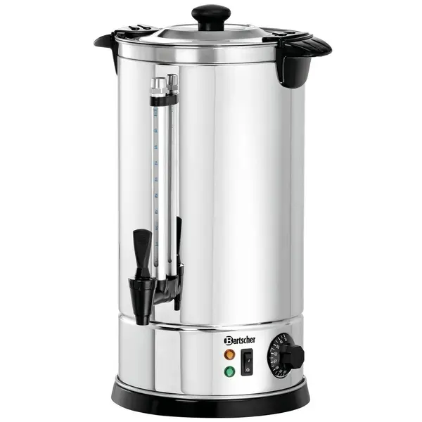 Heetwaterdispenser | RVS | 8.5L | 30°C/100°C | 1.6kW (230V) | Dubbelwandig | 225x225x470(h)mm