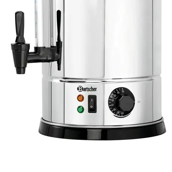 Heetwaterdispenser | RVS | 8.5L | 30°C/100°C | 1.6kW (230V) | Dubbelwandig | 225x225x470(h)mm
