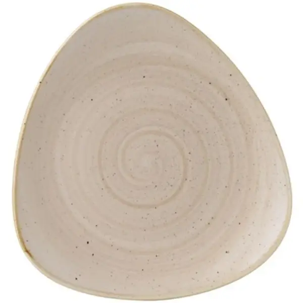 Borden | STONECAST | Keramiek | Crème | 12 Stuks | Ø245mm