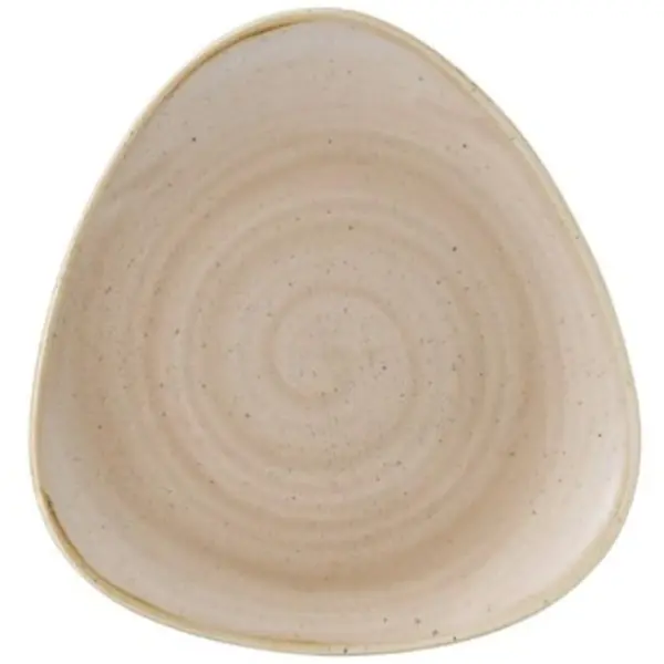 Borden | STONECAST | Keramiek | Crème | 12 Stuks | Ø203mm