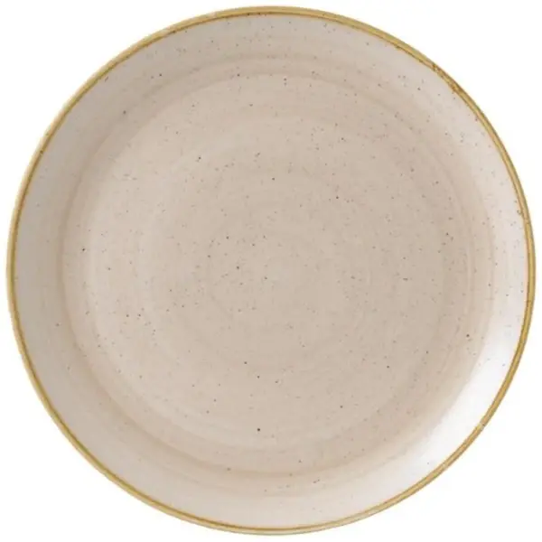 Coupeborden | STONECAST | Keramiek | Crème | 6 Stuks | Ø324mm