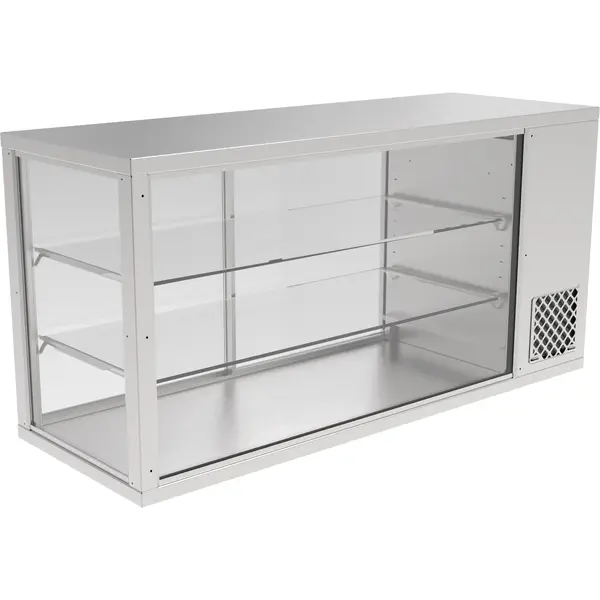 Koelvitrine | AKV-S | 299L | RVS | +6°C/+12°C | Geforceerd | 3 Niveaus | 1410x510x695(h)mm