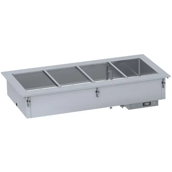 Bain-Marie | DROP-IN | 2/1 GN | +30°C/+90°C | Automatische Watervulling | 790x610x302(h)mm