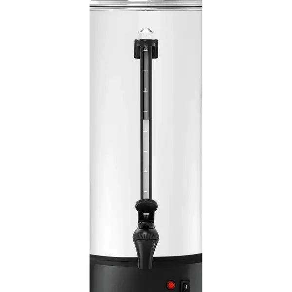 Heetwaterdispenser | RVS/Zwart | 10L | 30°C/100°C | 2.5kW (230V) | Enkelwandig | 275x290x505(h)mm